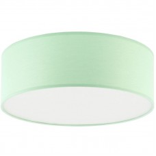 Φωτιστικό Πλαφονιέρα Φ38cm με 4 ντουί E27 230V Πράσινο Υφασμάτινο Rondo 3230